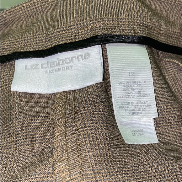Liz Claiborne Houndstooth Business Pants - Picture 4 of 4